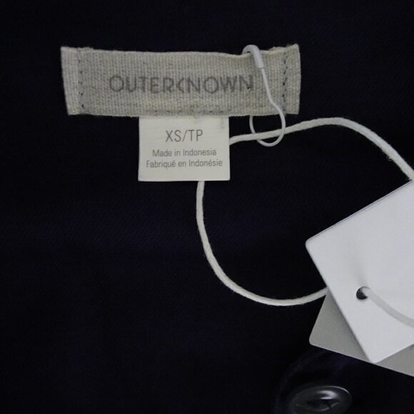 Outerknown Jumpsuit Women's Size XS Blue Linen Blend One Piece Long Sleeve - Picture 8 of 11